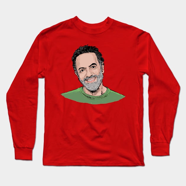 Dev Alahan Long Sleeve T-Shirt by Sketchy